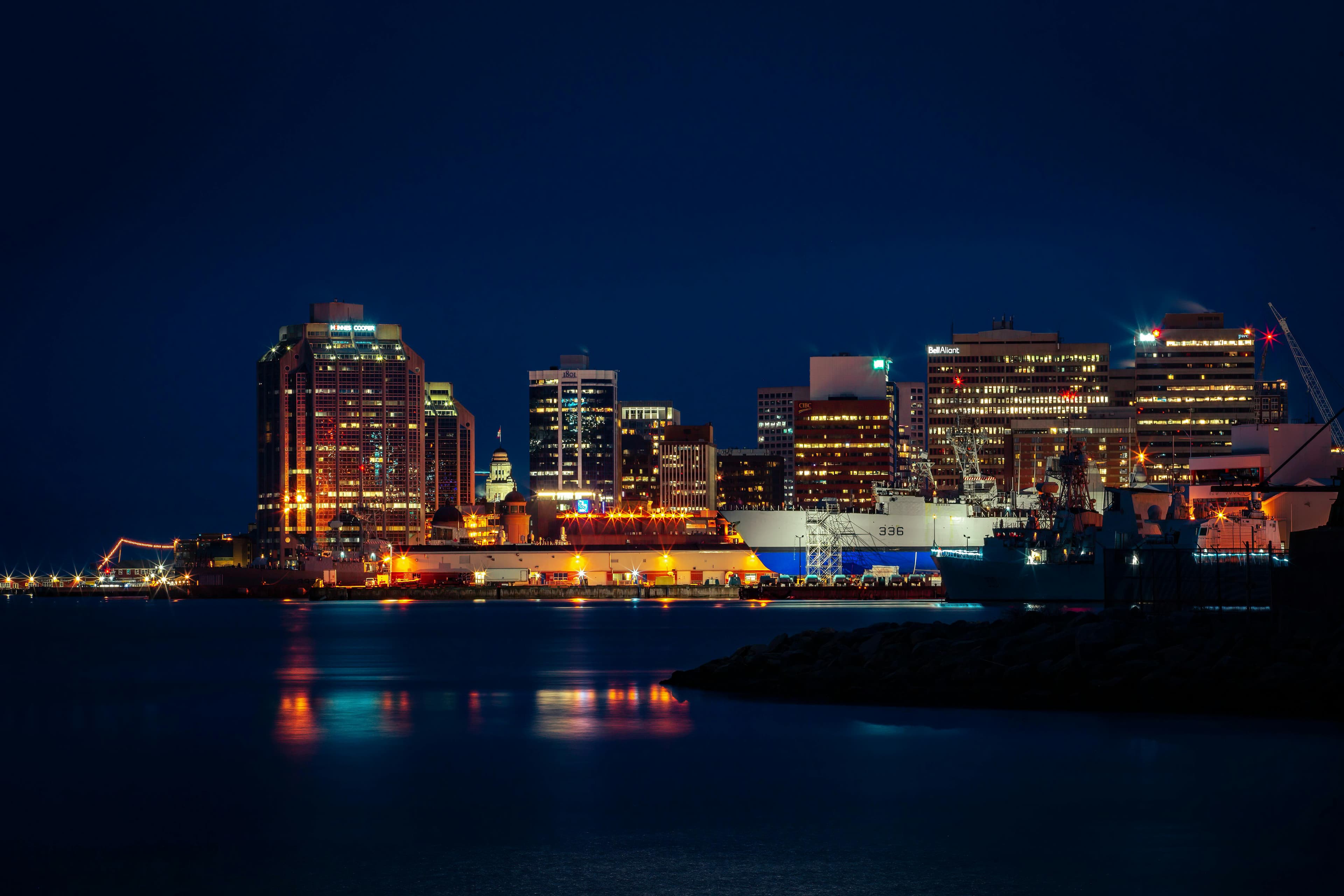 Halifax Skyline at Night